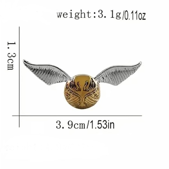 Golden Snitch Pin - Picture 3 of 5
